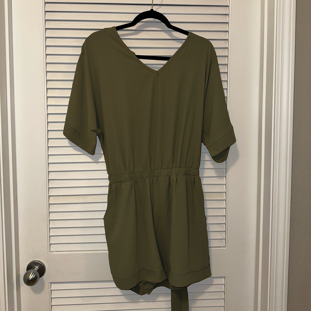 Green romper